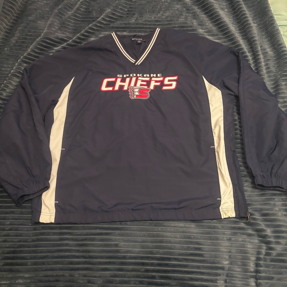 Spokane Chiefs Windbreaker Jacket Men’s XL